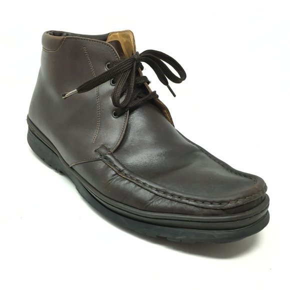 Salvatore Ferragamo Ankle Boots Size 11.5 2E Brown main image 6